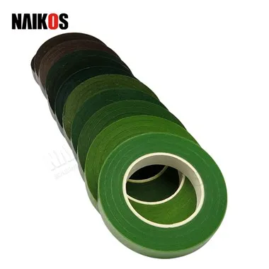 Tapes tal-Fjuri Aħdar Skur Għal Zokk tal-Bukkett